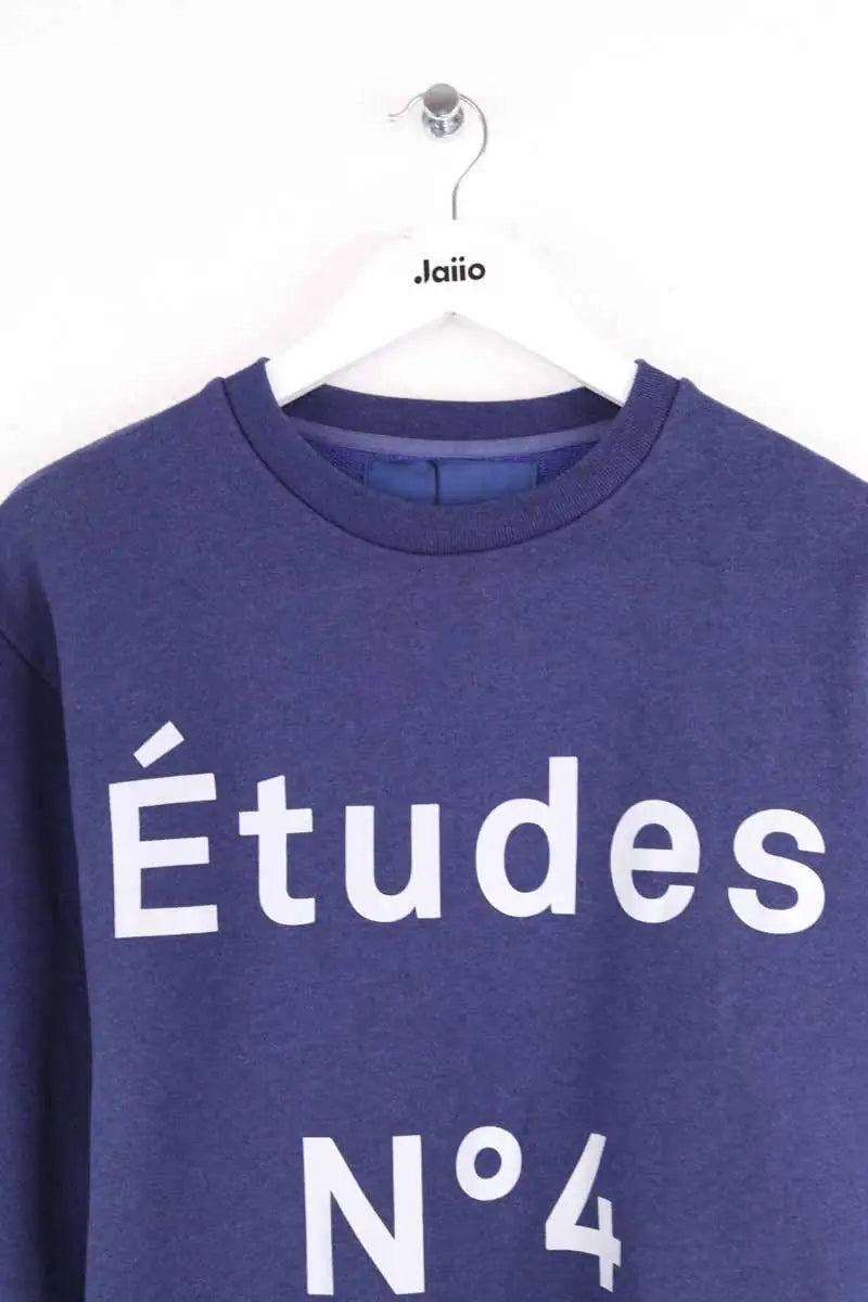 Sweatshirt Etudes Bleu en Coton