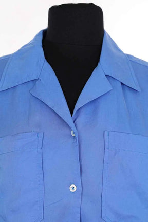 Chemise Calvin Klein Bleu en Synthétique