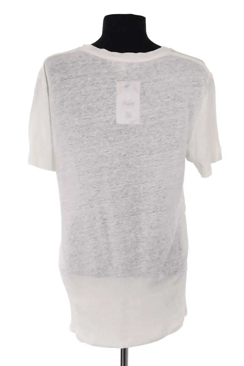 Top Iro Blanc en Lin