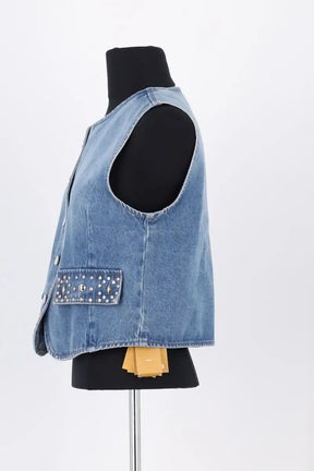 Veste Sandro Bleu en Coton