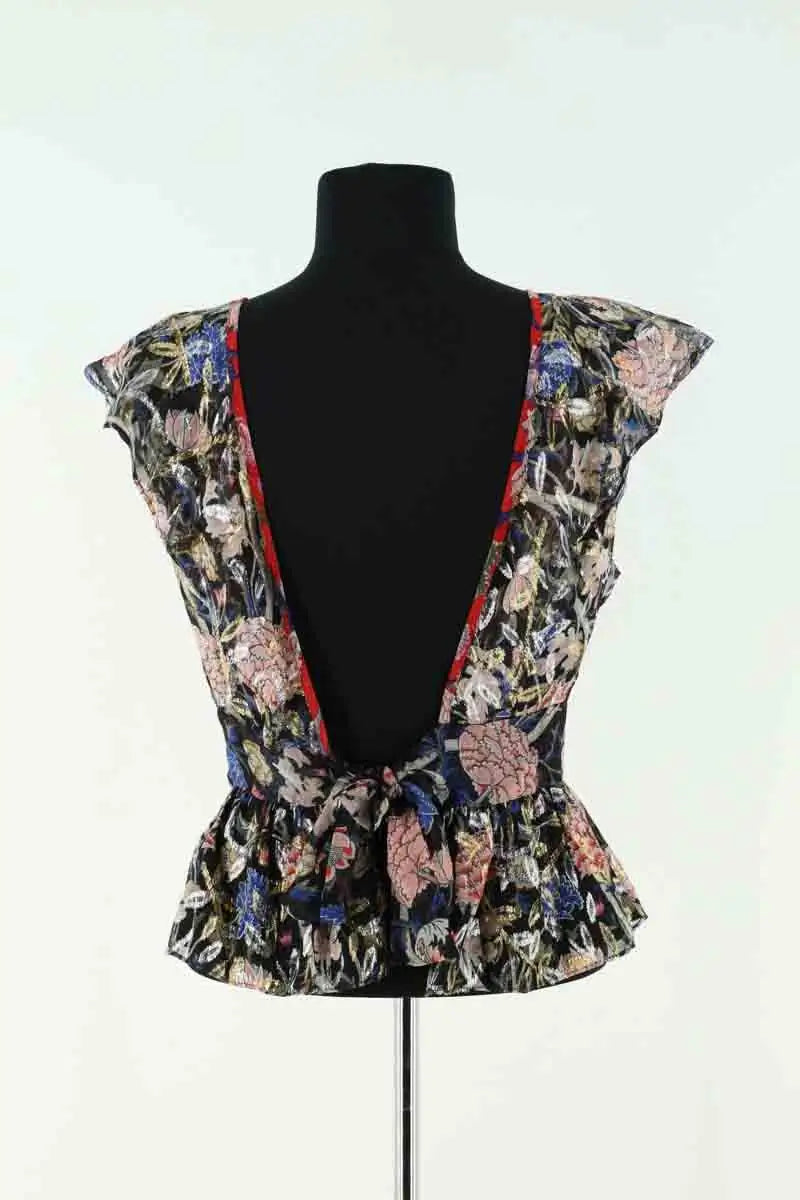 Blouse Ba&Sh Multicolore en Soie