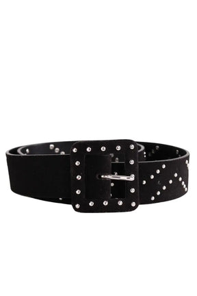 Ceinture en cuir The Kooples Noir en Cuir, taille S - Seconde Main
