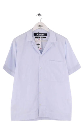 Chemise Jacquemus Le Gadjo Bleu en Coton, taille L - Seconde Main