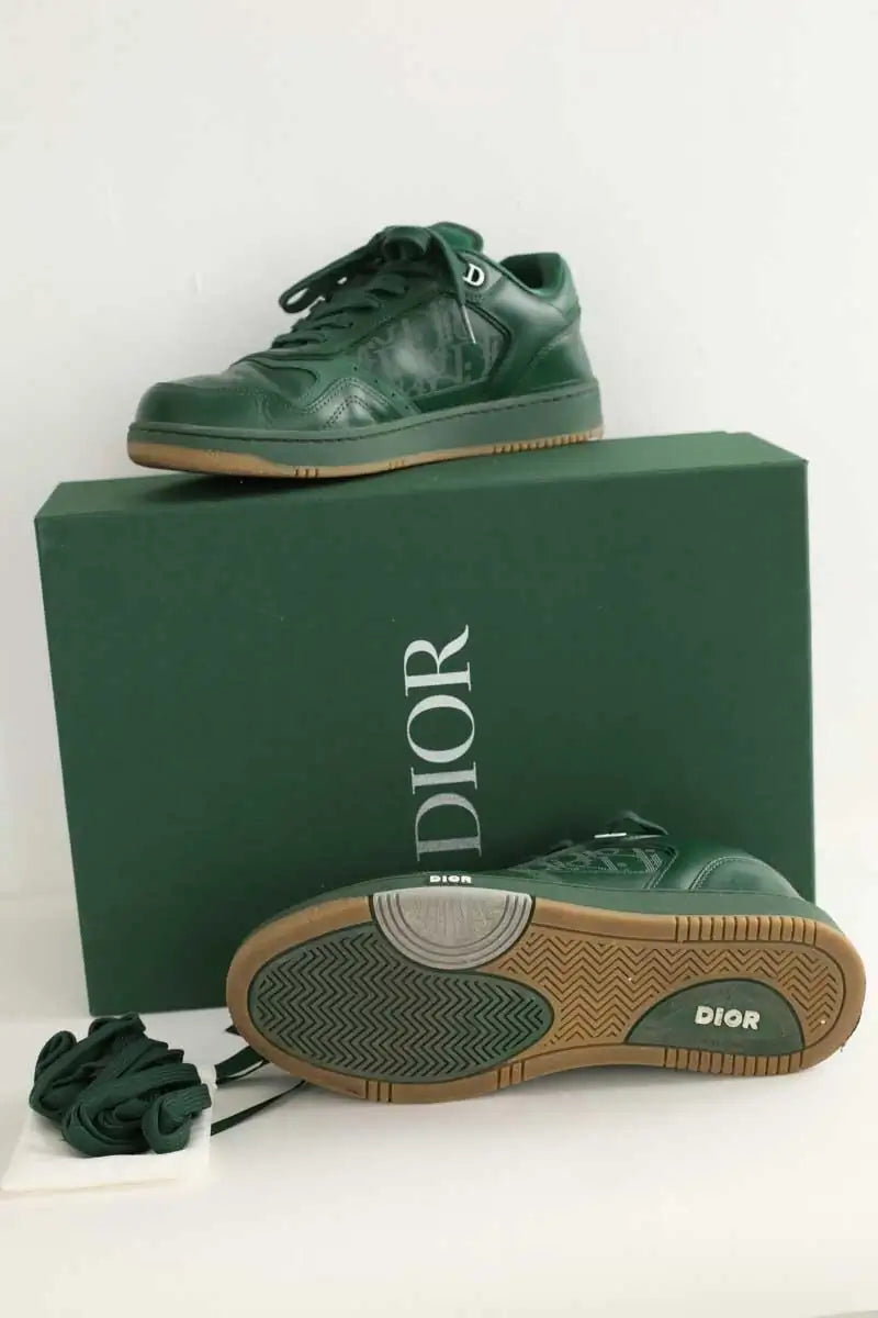 Baskets basses Dior B27 Vert