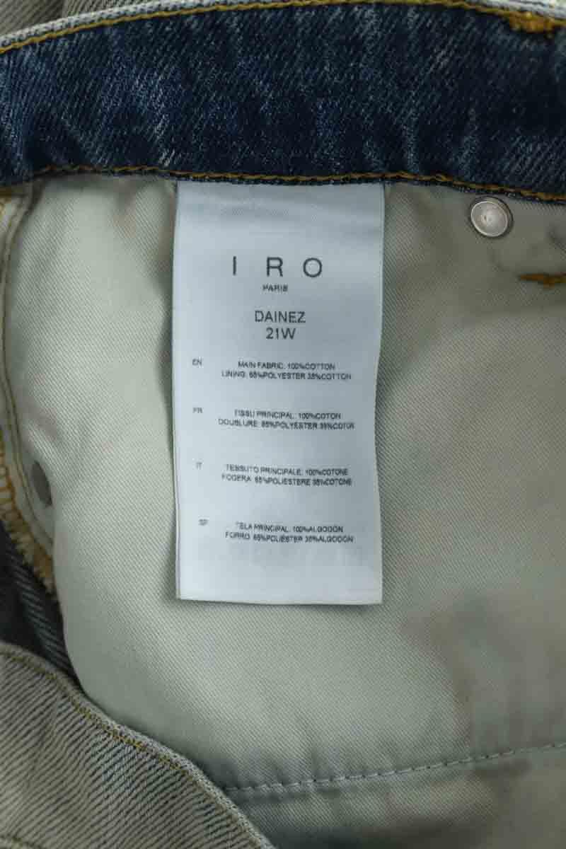 Droit Iro  Bleu