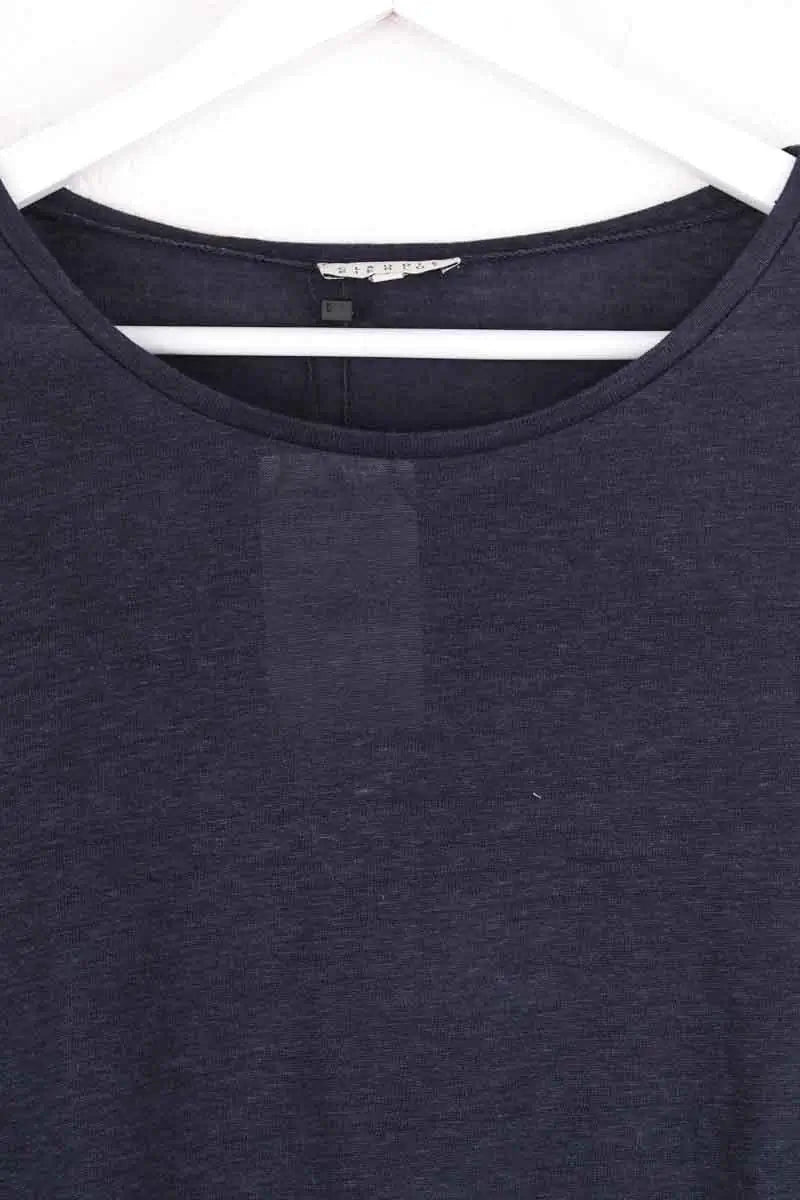 Pull Claudie Pierlot Bleu en Lin