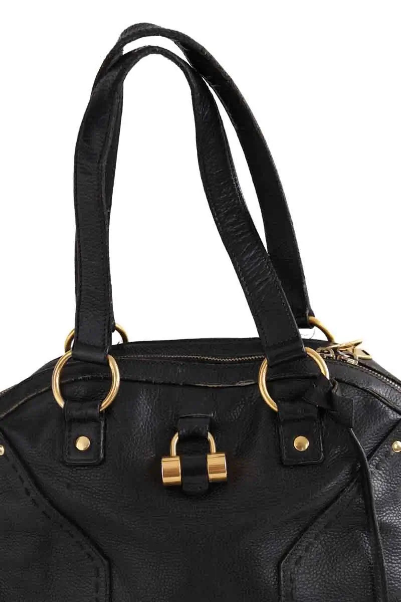 Sac porté épaule Yves Saint Laurent Noir en Cuir