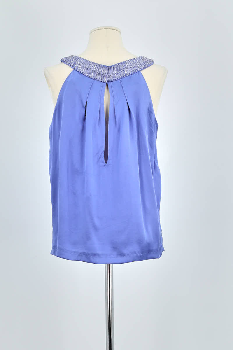 Tops sans manche Alberta Ferretti  Bleu