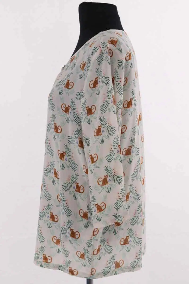 Blouse Des Petits Hauts Blanc en Soie