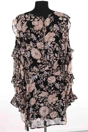 Robe Sézane Noir en Viscose