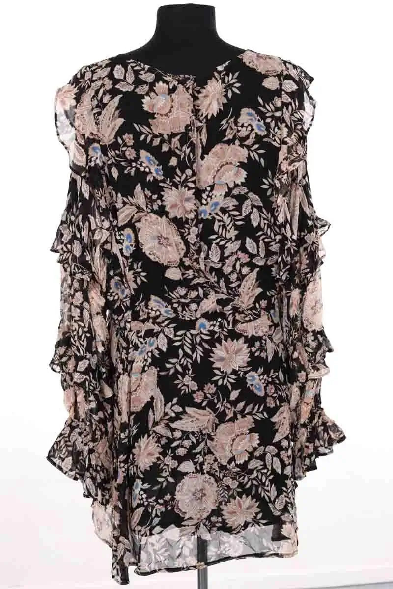 Robe Sézane Noir en Viscose