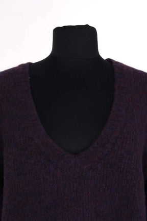 Pull Iro Violet en Laine