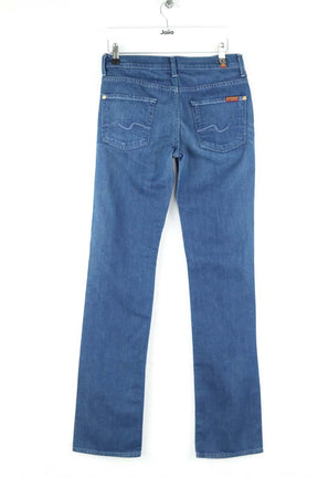 Droit 7 For All Mankind  Bleu