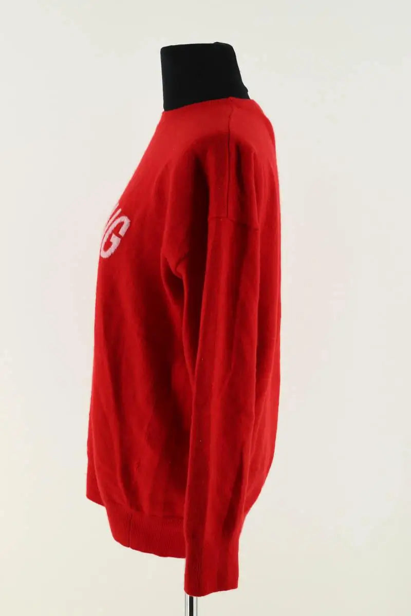 Pull Sandro Rouge en Laine