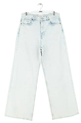 Jean large Reformation Bleu en Coton, taille L - Seconde Main