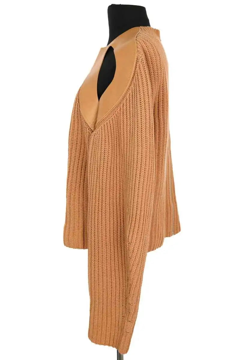 Pull Dion Lee Camel en Coton