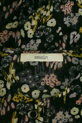 Blouse Sessun Noir en Synthétique