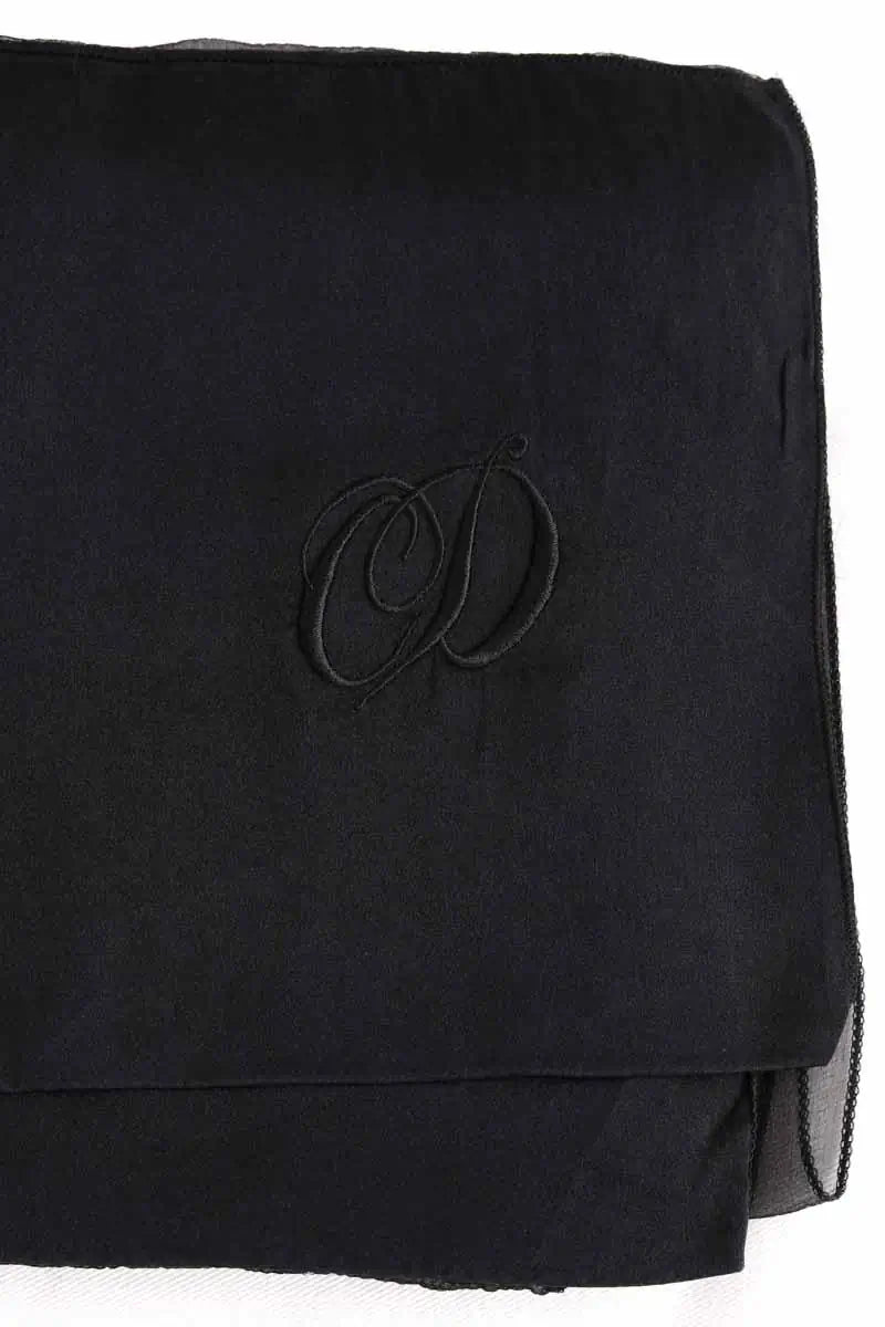 Foulard Dior Noir en Soie