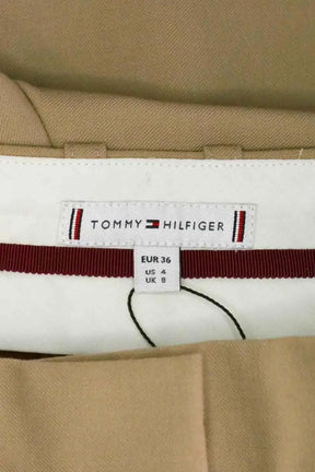 Pantalon Tommy Hilfiger Beige en Synthétique