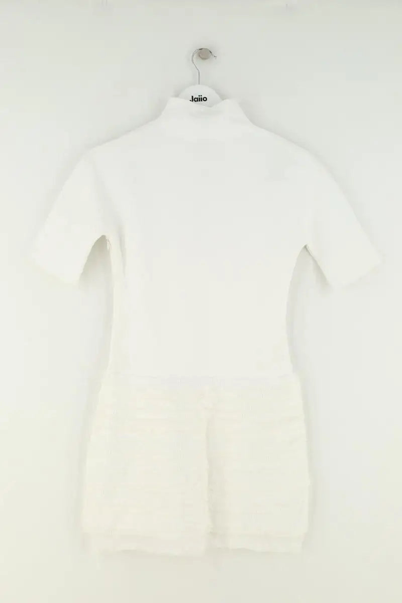 Robe Alaïa Blanc en Viscose