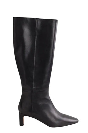 Bottes LK Bennett Margarite Noir en Cuir, taille 38 - Seconde Main