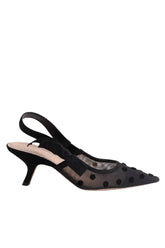 Talons Dior J'adior Noir en Tissu, taille 39 - Seconde Main
