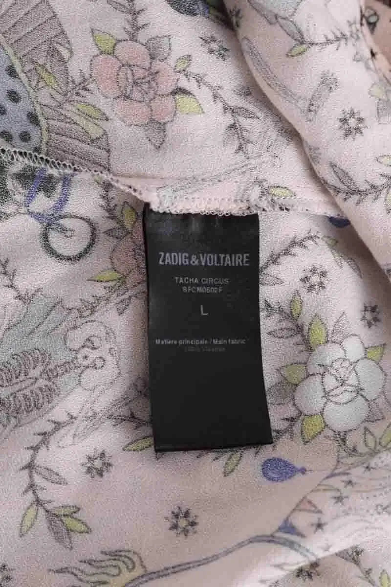 Chemise Zadig & Voltaire Rose en Viscose