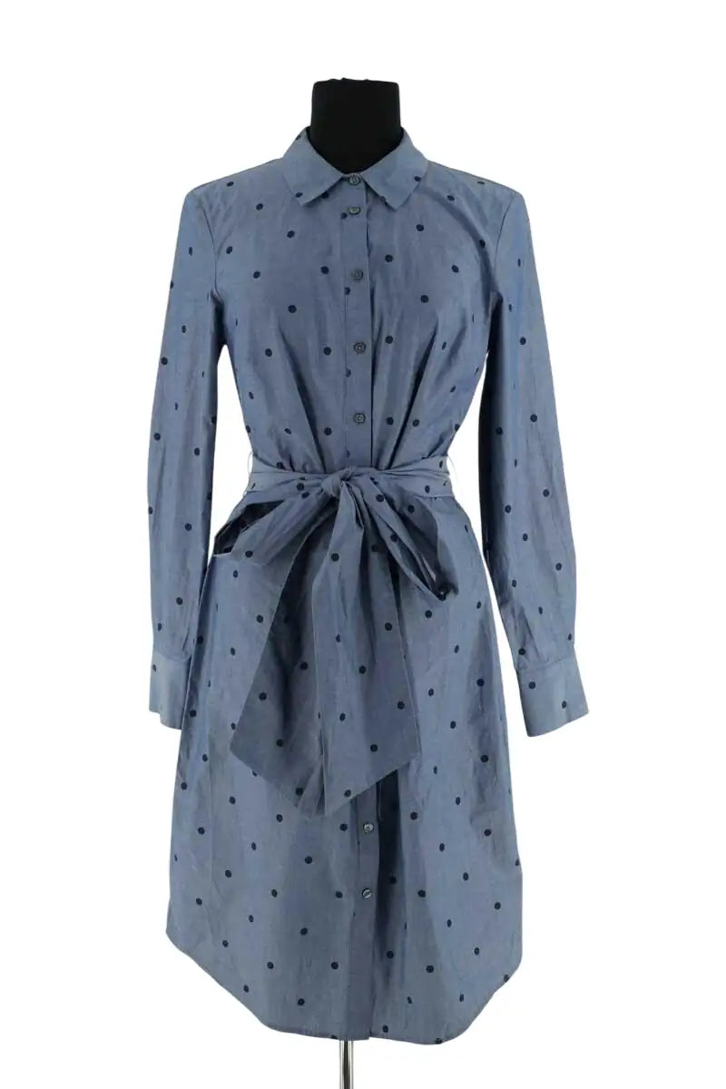 Robe Boden Bleu en Coton, taille L - Seconde Main