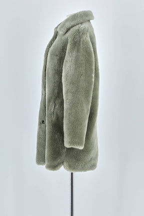 Manteau Yves Salomon  Vert