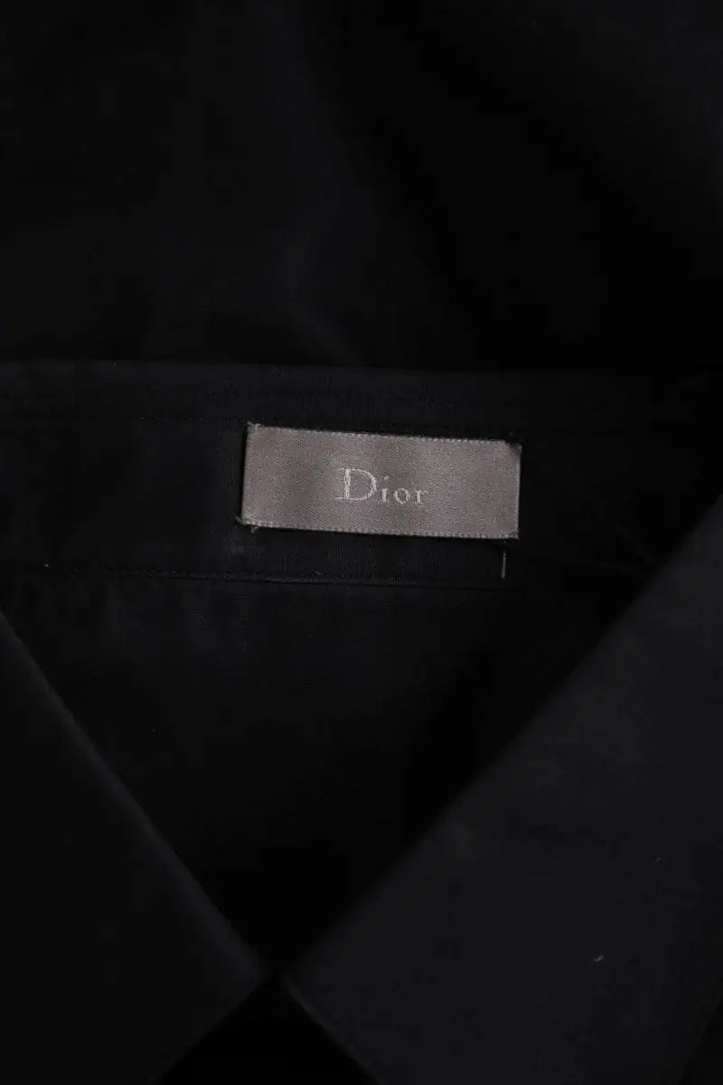Chemise Dior Noir en Coton