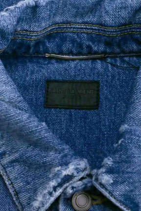 Veste Saint Laurent Bleu en Denim - Jeans