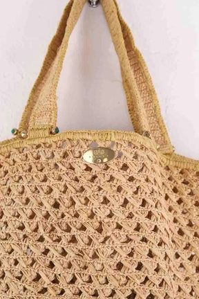Cabas Gas Bijoux Beige en Osier