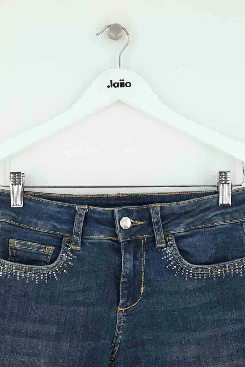 Jean slim Liu Jo Blanc en Coton