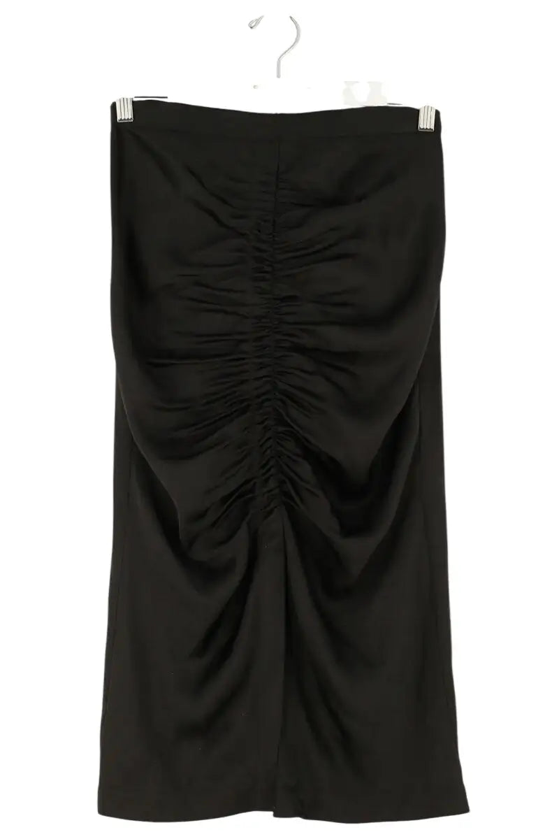 Jupe Sandro Noir en Synthétique, taille S - Seconde Main