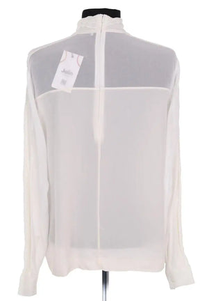 Blouse Sandro Beige en Soie