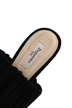 Talons Repetto Noir en Daim