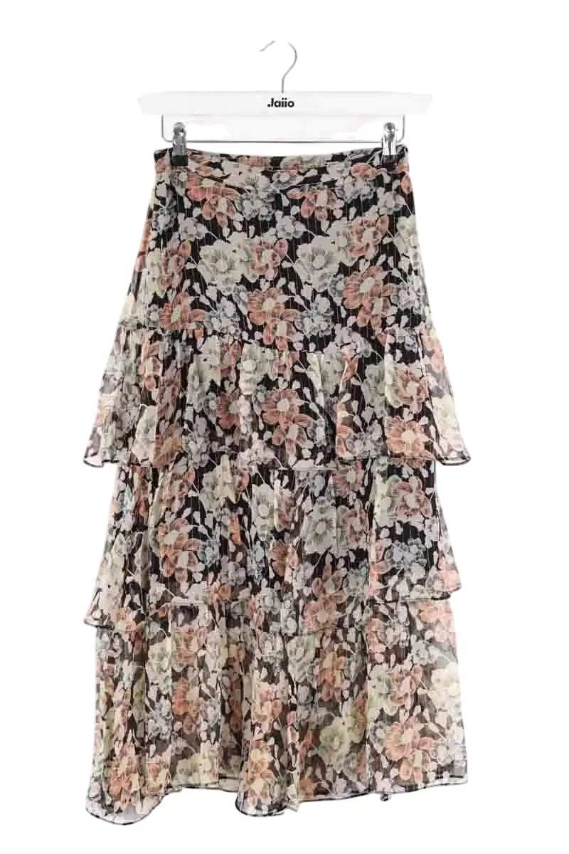 Jupe The Kooples Multicolore en Soie, taille S - Seconde Main