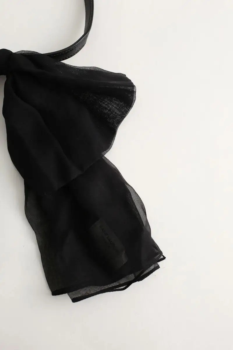 Collier Saint Laurent  Noir