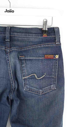 Slim 7 For All Mankind  Bleu