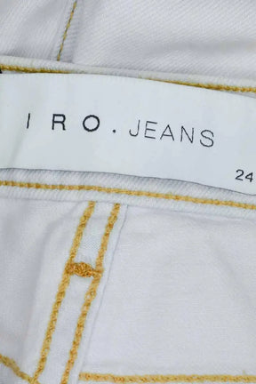 Jean droit Iro Bleu en Coton