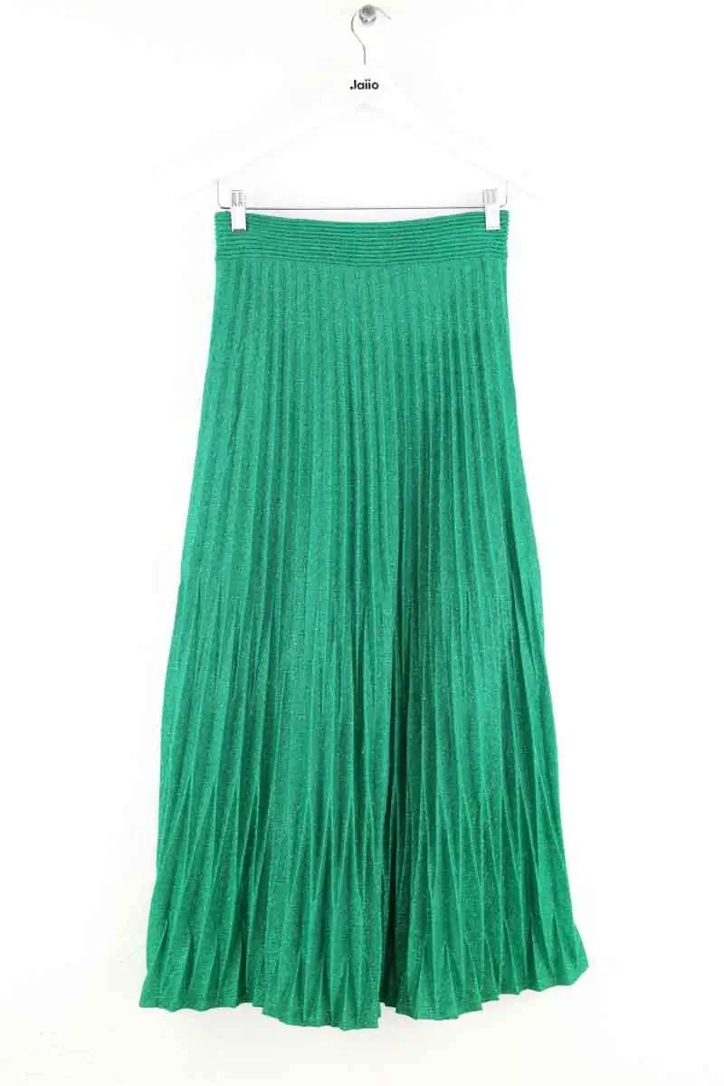 Jupe Maje Vert en Polyester