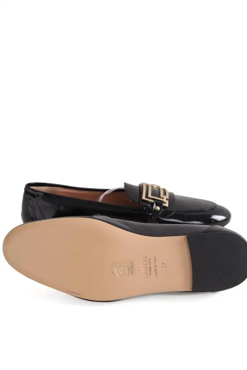 Mocassins Lancel Noir en Cuir