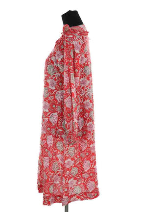 Mi-longueur Antik Batik  Rouge