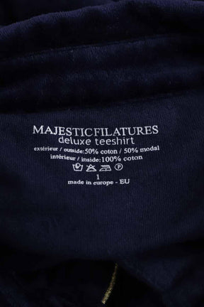 Chemises Majestic Filatures  Bleu