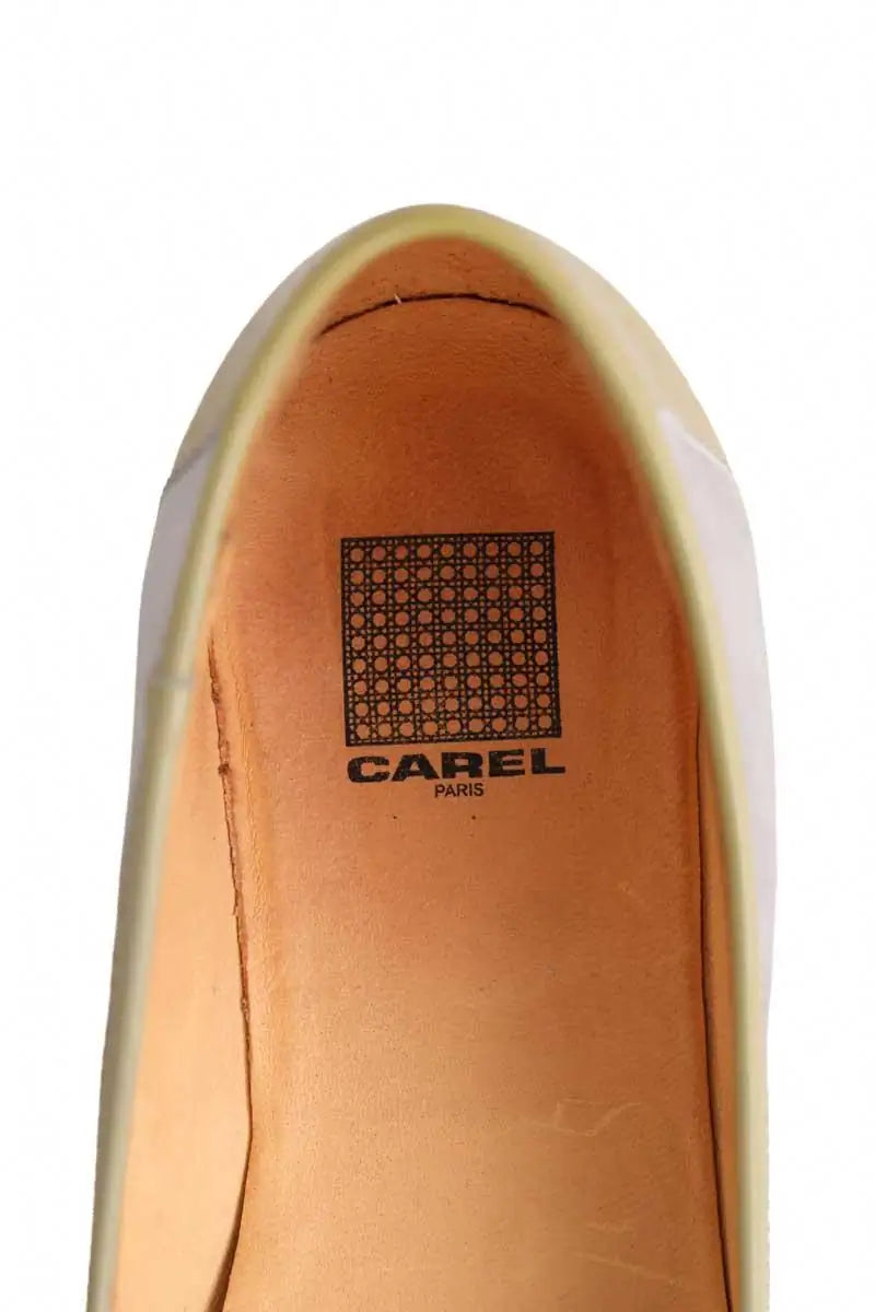 Ballerines Carel Gris en Cuir