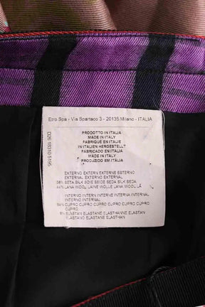 Jupe Etro Multicolore en Soie