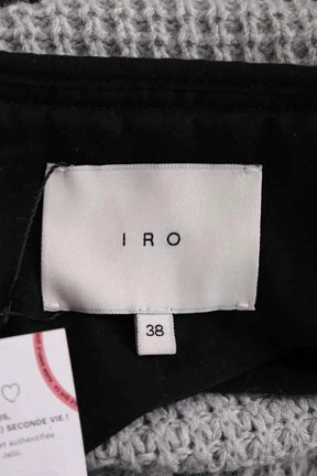 Gilet Iro Chelane Gris en Laine