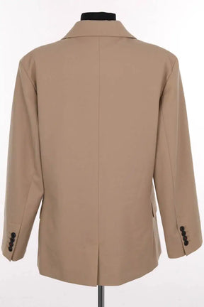 Blazer Tommy Hilfiger Beige en Synthétique