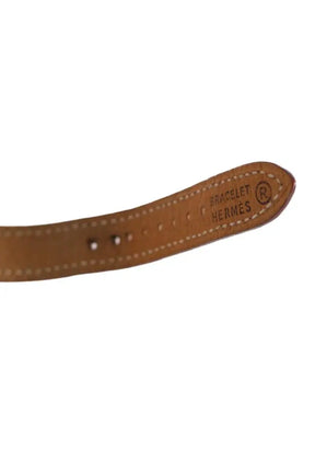 Montre Hermès Kelly Camel en Plaqué or