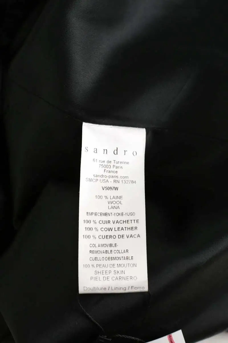 Veste Sandro  Noir
